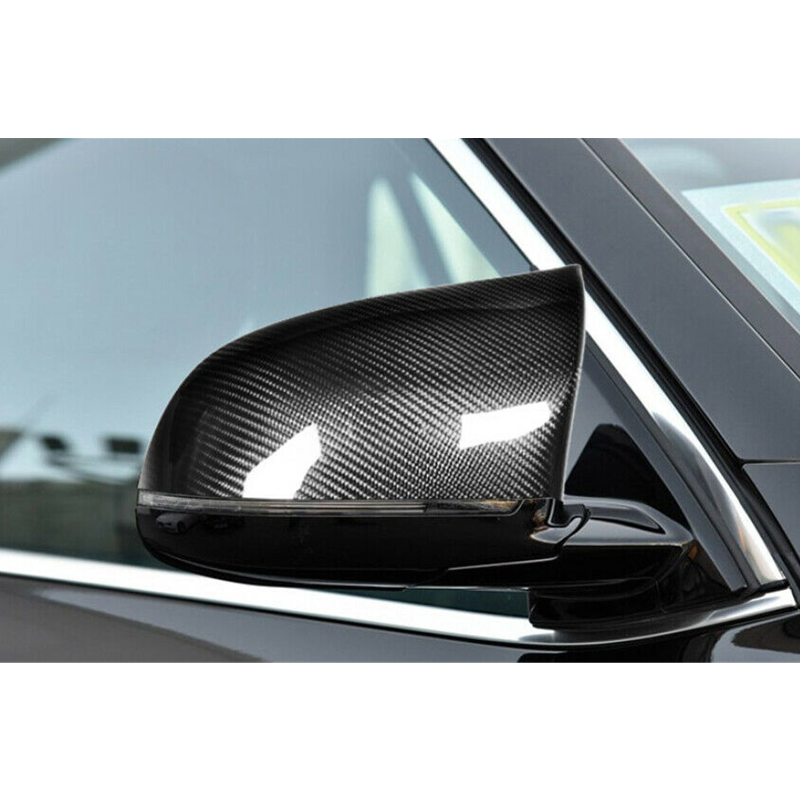 Car Side Wing Mirror Cover Rear-View Caps For BMW X3 F25 X4 F26 X5 F15 2014-2018