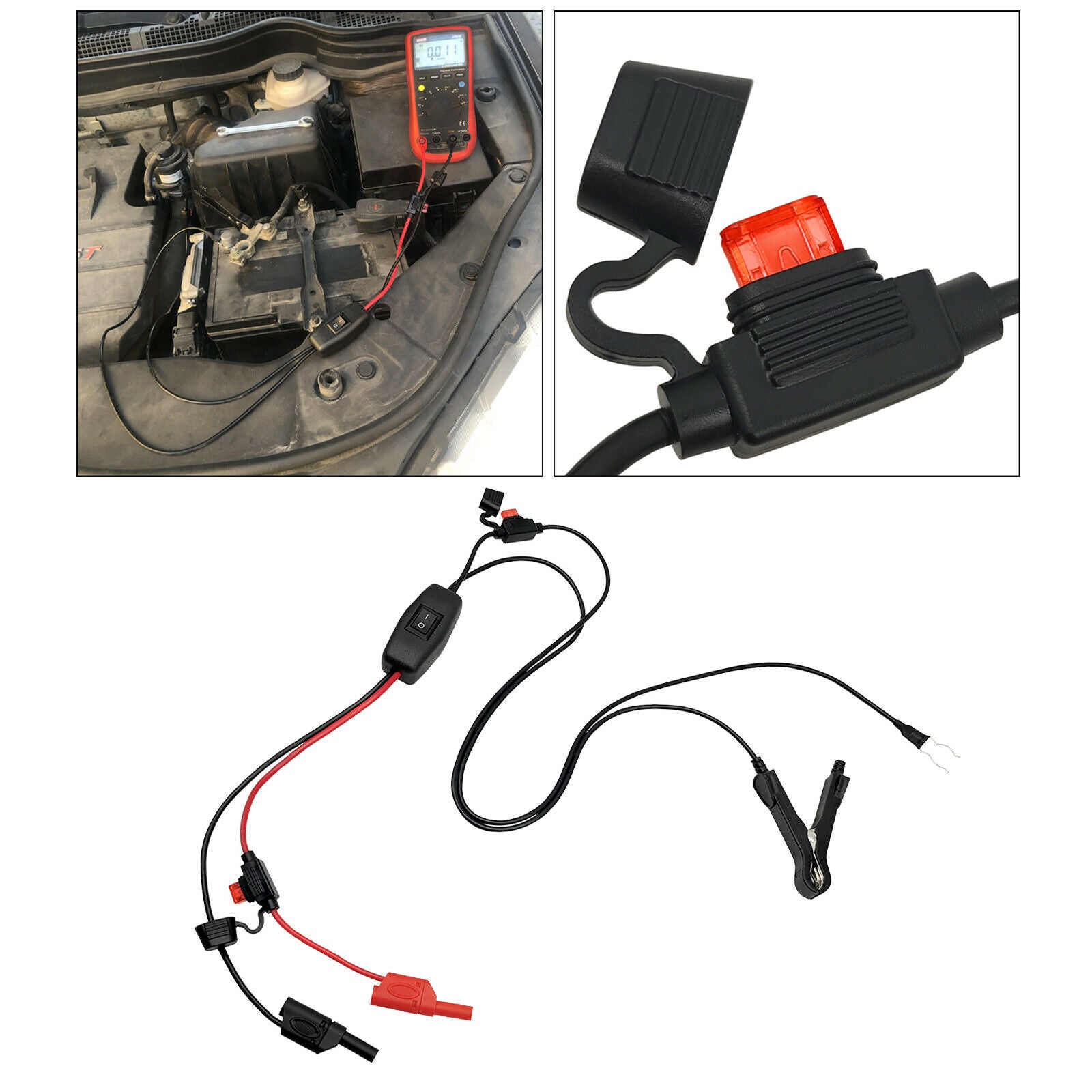 1Pcs New Car Parasitic Drain Tester Current Track Voltage Diagnostic Tool