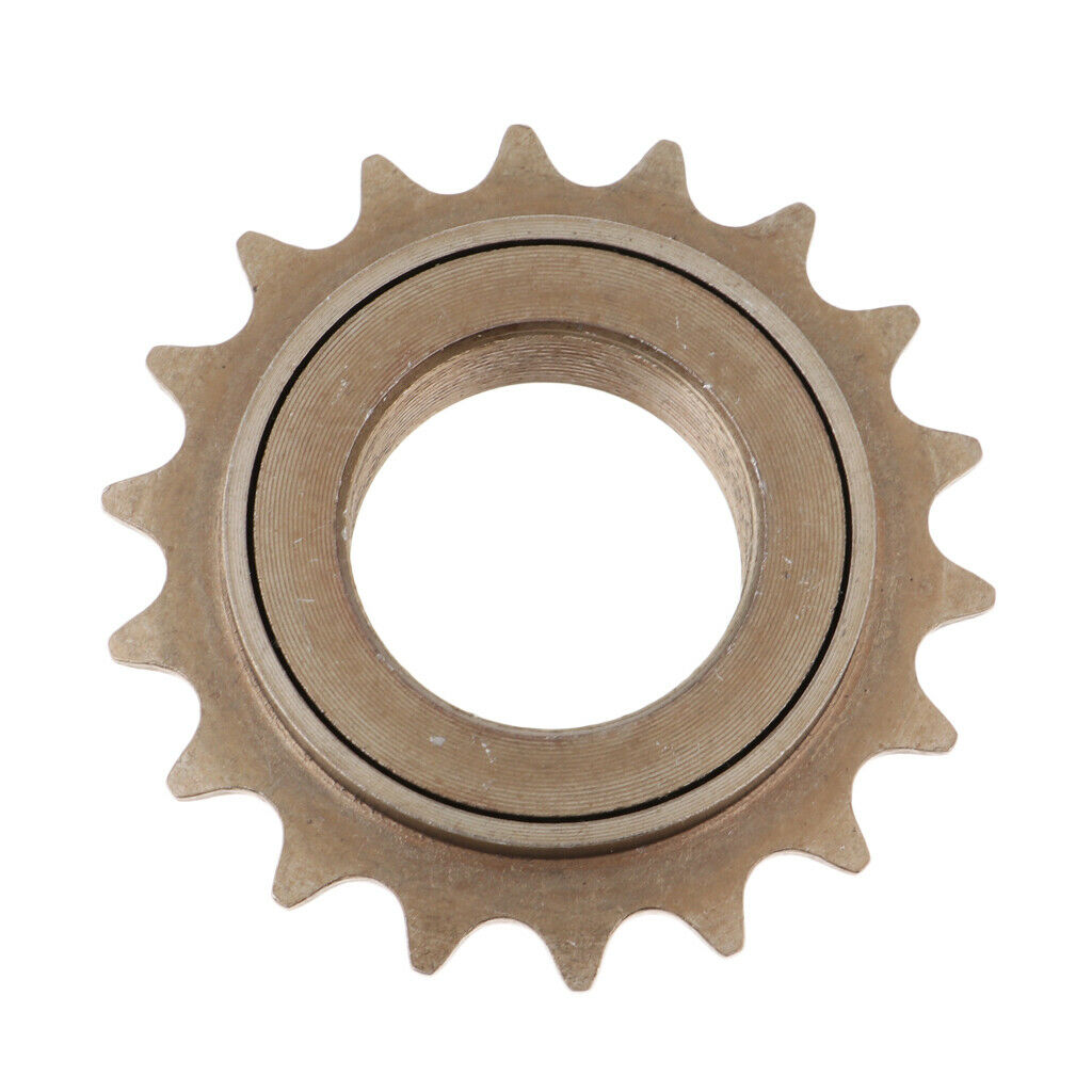 Bronze 18T 34mm BMX Bike  Single  Freewheel Sprocket 1/2" X 1/8