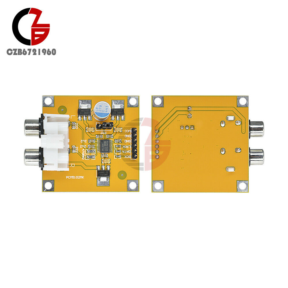 PCM5102 DAC Decoder I2S Player Board 32Bit 384K Beyond ES9023 PCM1794