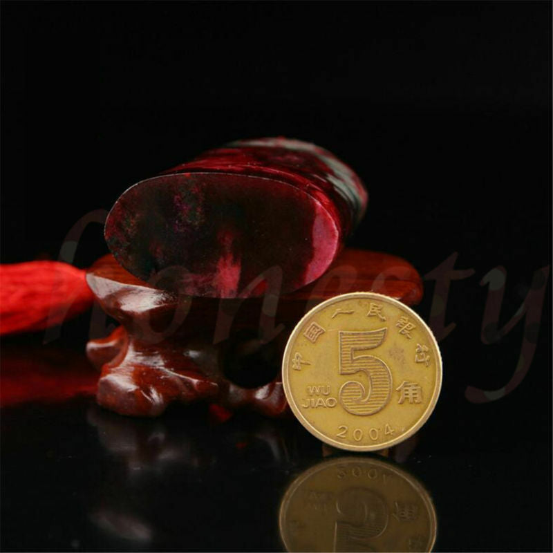 1pc Chinese Tradition Art Carving Seal Sculpture Peach Stone Name DIY Stone Seal