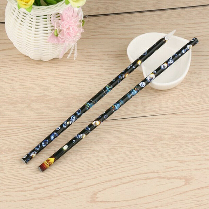 Nail Art Dotting Tool Rhinestones Gems Picking Wax Pencil Wax Y1