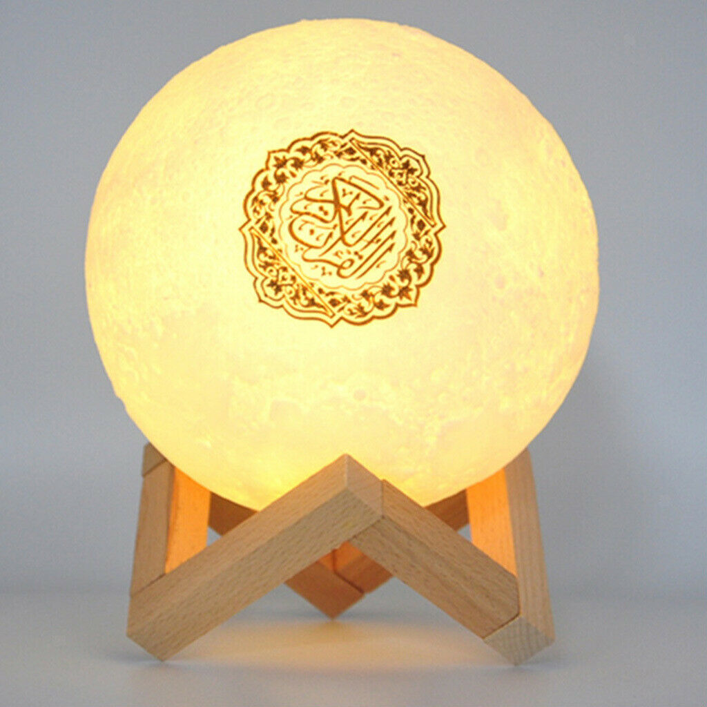 Novelty   Recite Bluetooth Speaker Colorful Moon Light Lamp with Remote