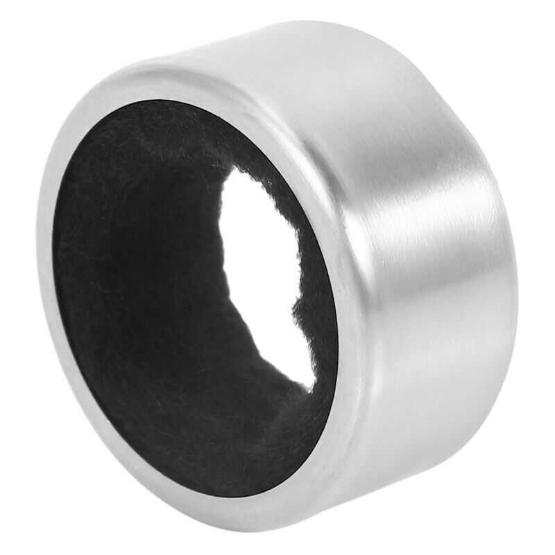 Wine Bottle Collar Wine Drip Collar Stainless Steel Felt Lined Stop Drips Y4F2F2