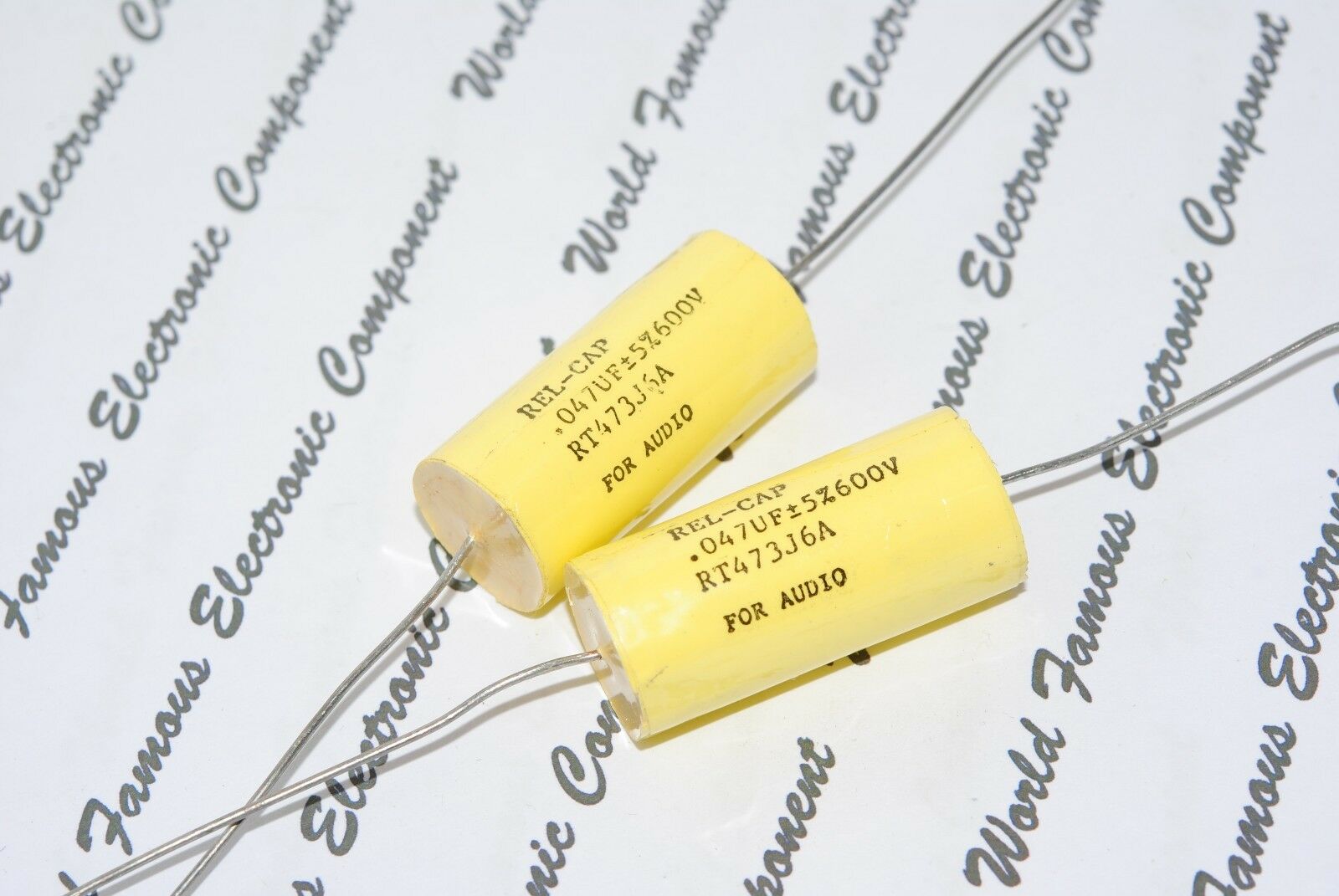 1pcs-REL-CAP RT 0.047uF (0.047µF 47nF) 600V 5%  Capacitor RT473J6A For Audio
