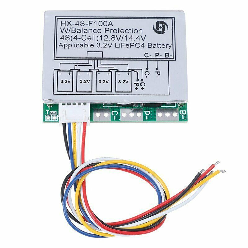 4 Series 12.8V Lithium Protection Board 14.8V Lithium Battery Protection Board