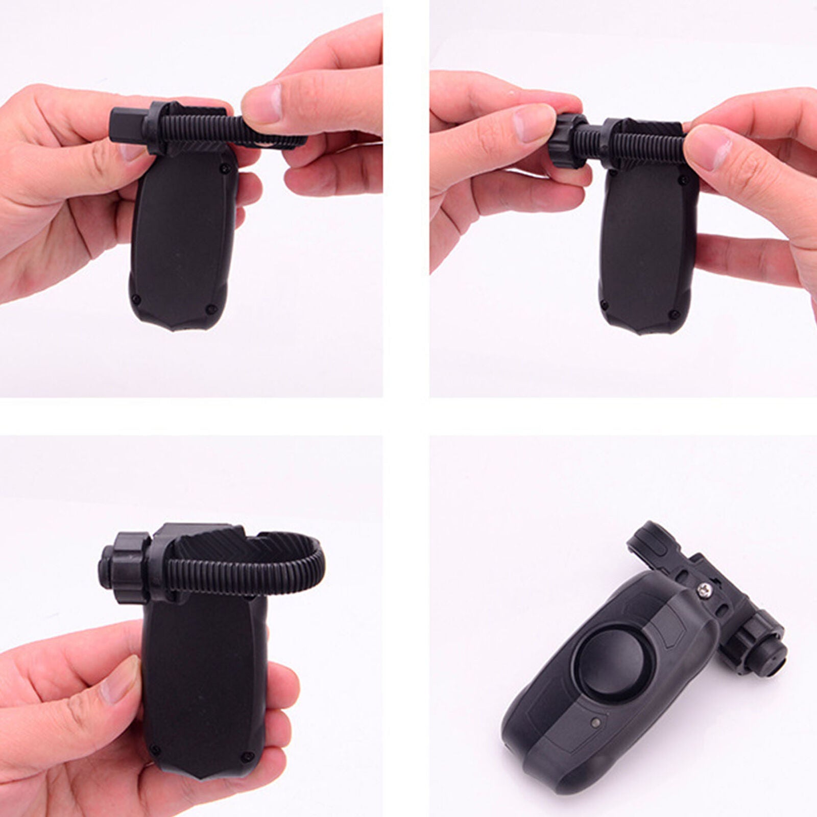 150 dB Wireless Motorcycle Bicycle Anti-Theft Alarm Vibration Remote Control