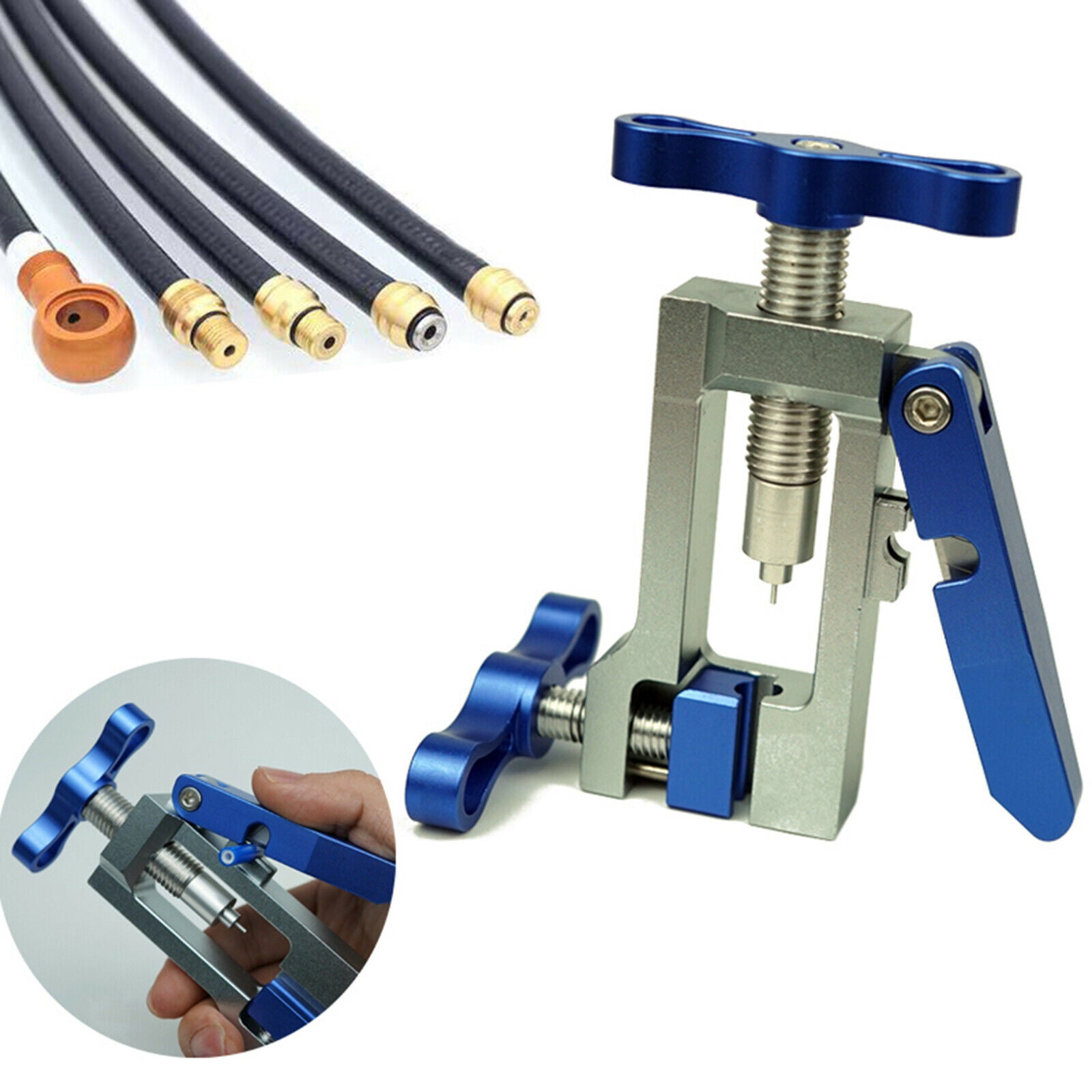 Needle Driver BH90 Hydraulic Hose Fitting Insertion Insert Tool Needles
