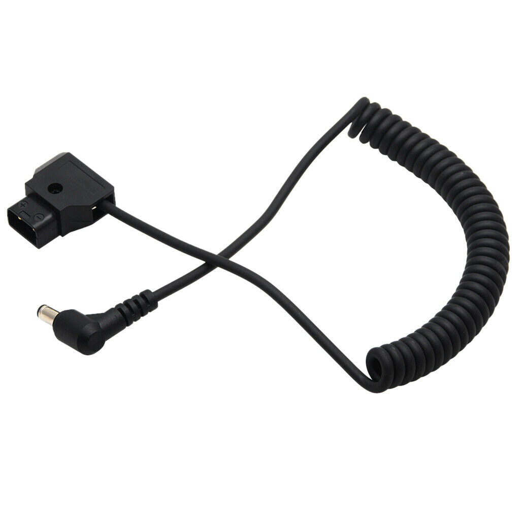 Male D-Tap P-Tap to DC Adapter Power Cable for Anton Bauer Battery Plate