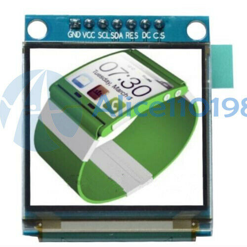 2PCS 1.5'' inch SPI OLED Display 262,144 Color LCD Module SSD135 for Arduino DIY