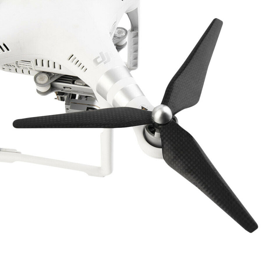 Carbon 9450 Fiber Propeller CW/CCW 3-Blade Prop For DJI Phantom 2 3 Vision 1Pair