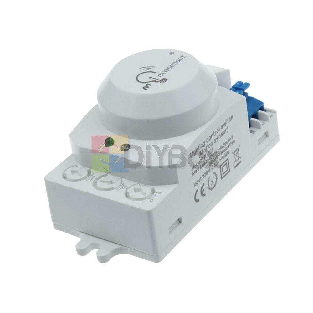 5.8GHz AC220V Microwave Movement Motion Detector Sensor Switch For Light Hottest