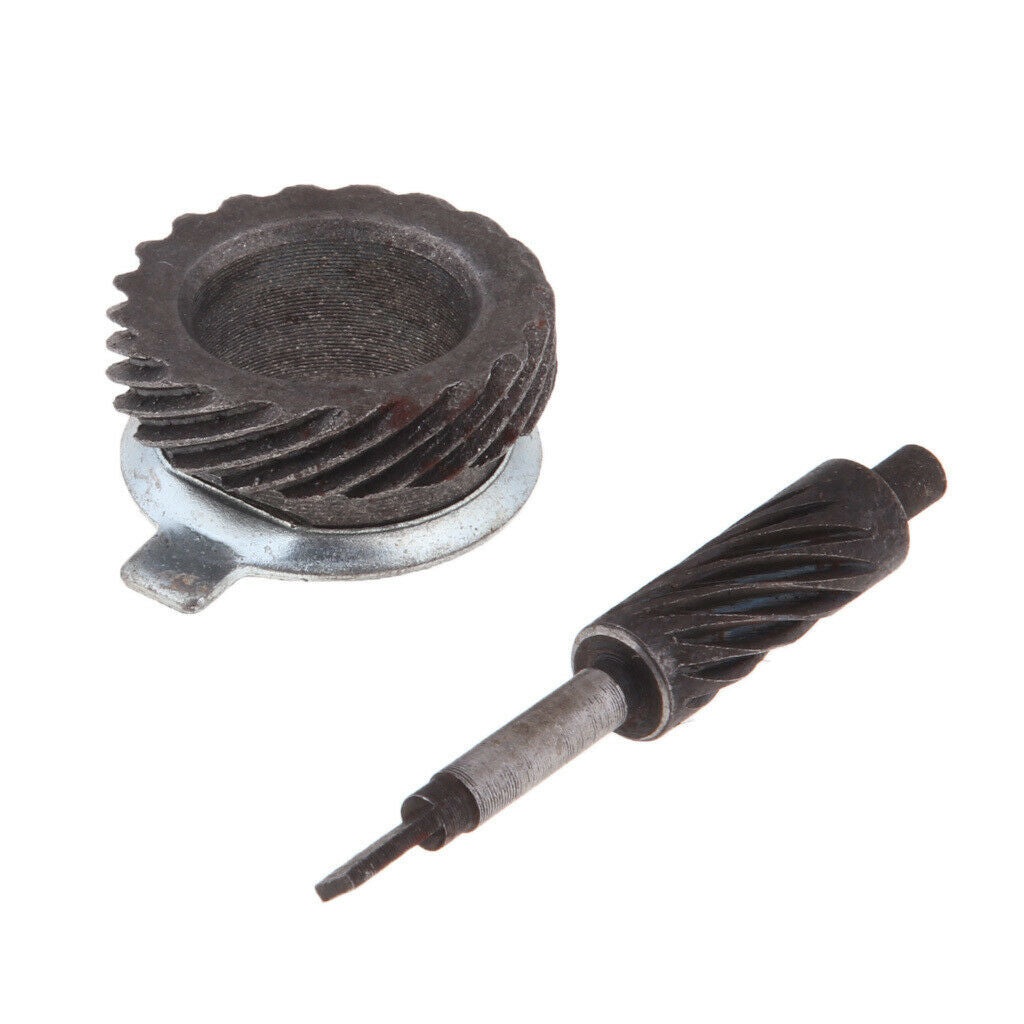 Gray Front Wheel Speedometer Drive Gear Hub Connector Kit for Motorcycle Scooter