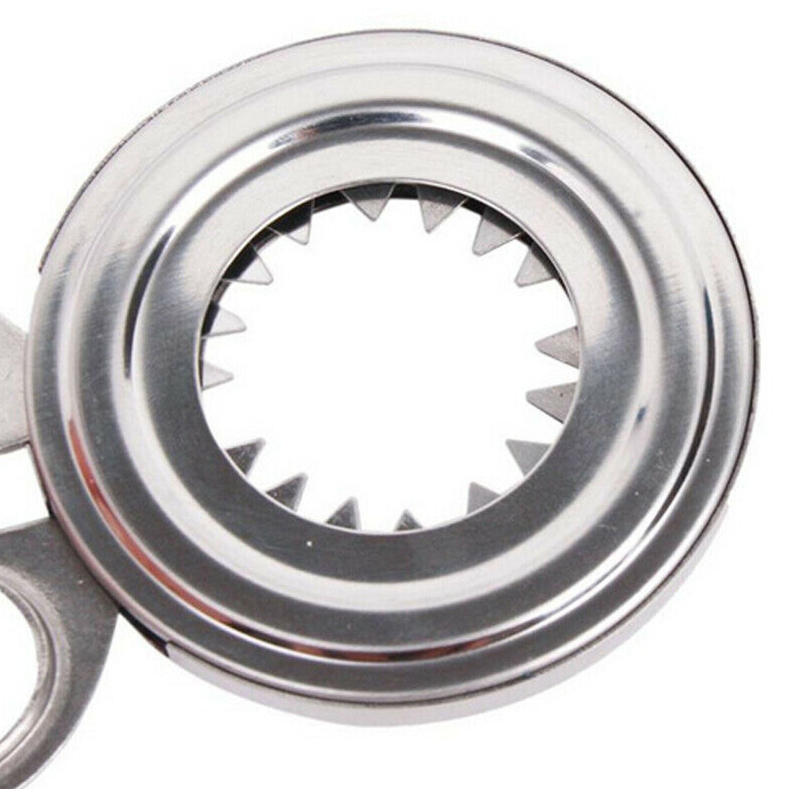 Stainless Steel Boiled Egg Shell Opener Topper Cutter Remover Cracker Kitchen