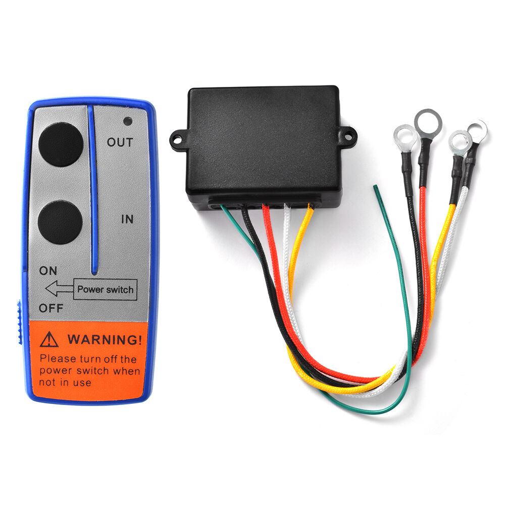 Universal 12V Wireless Winch Remote Control Switch Handset Kit For Car ATV Truck