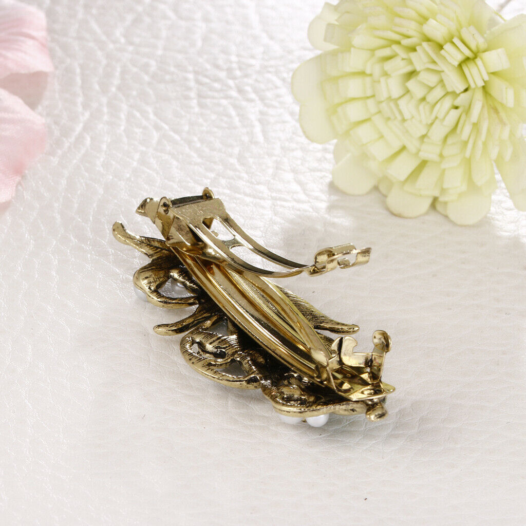 Enamel Barrette Women Headwear Hair Clip Hairpin Sprung Hair Clip Barrette