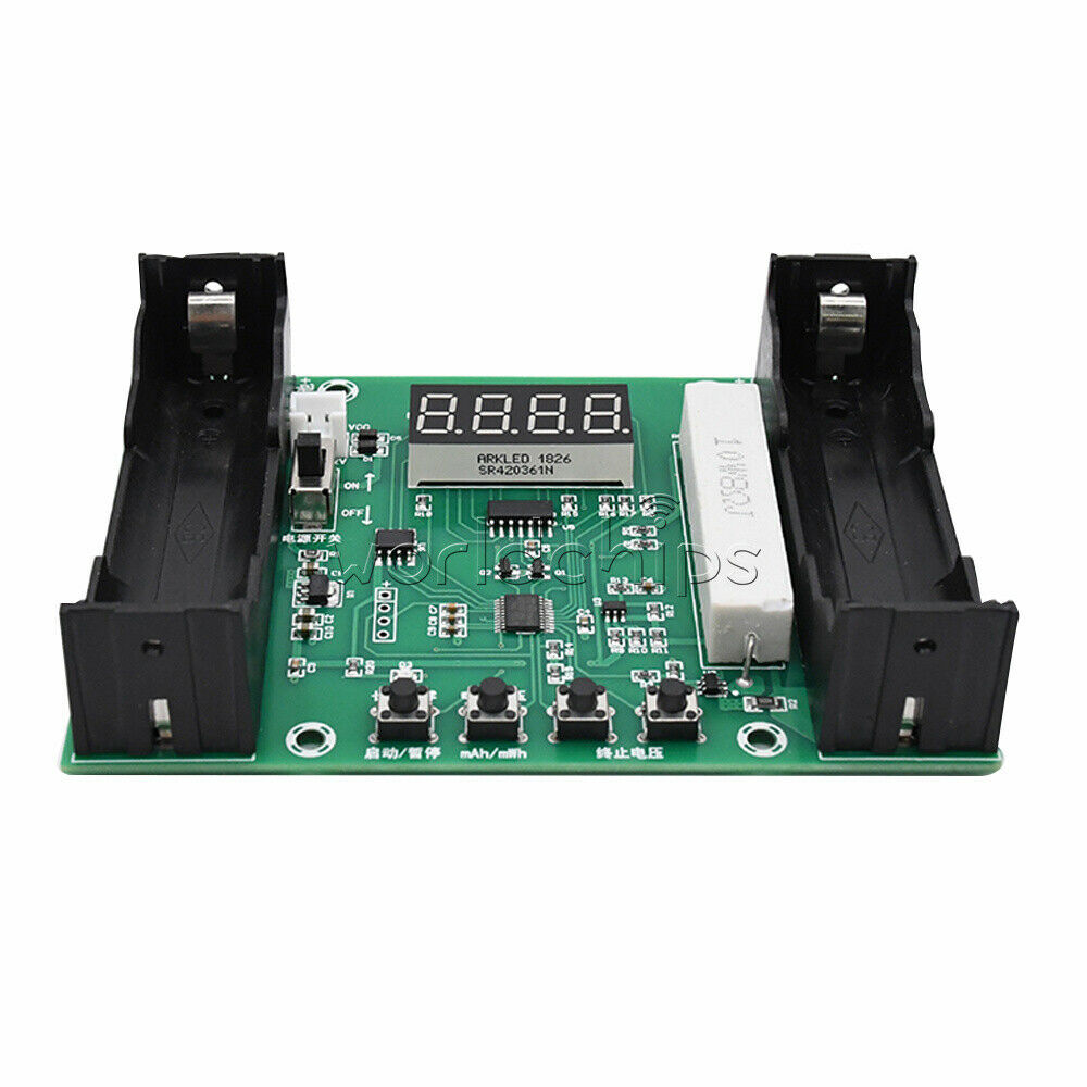 18650 Lithium Battery Capacity Tester maH/mwH Digital Discharge Module XH-M240