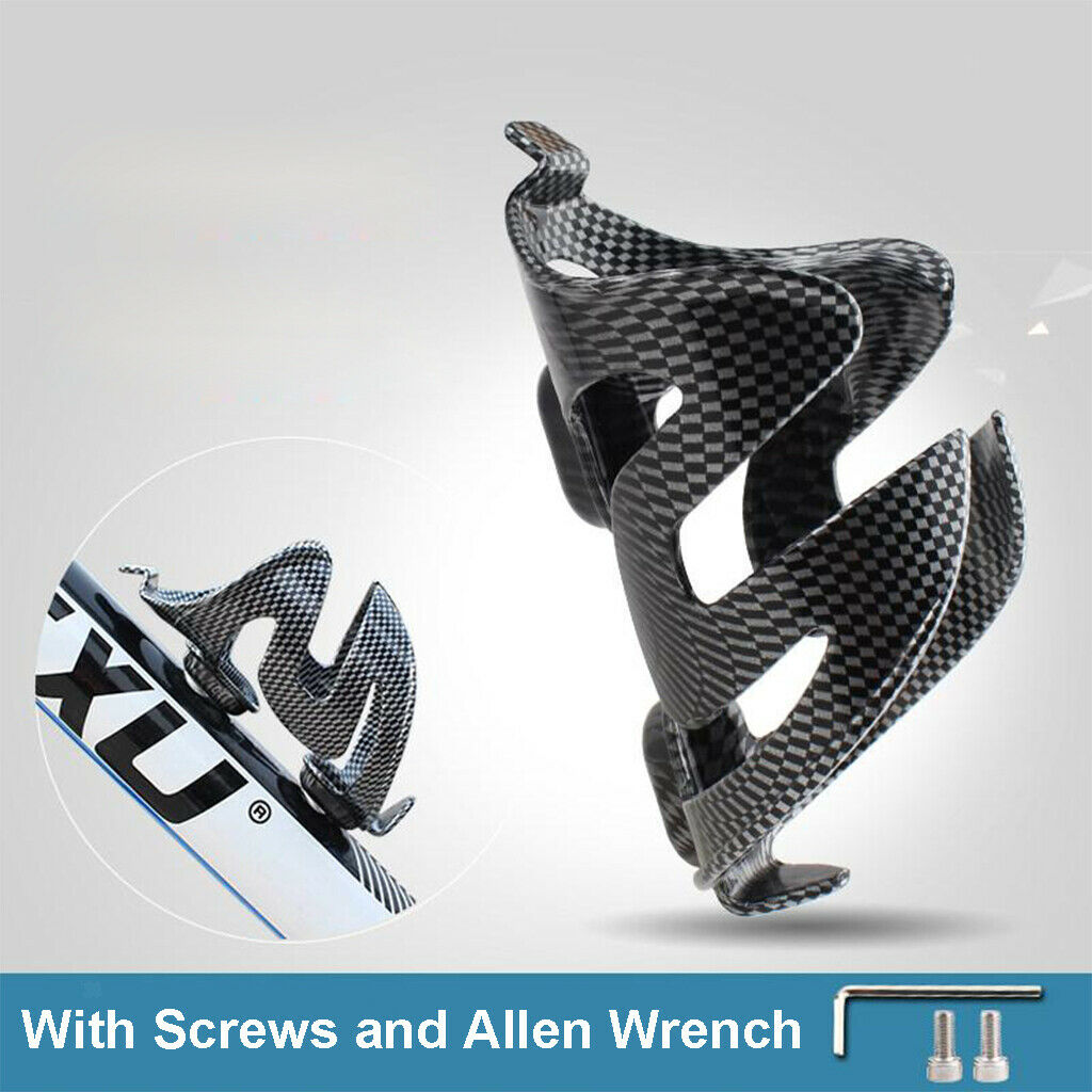 High-Strength Road Bike Mountain Bike Carbon Fiber Water Bottle Cage