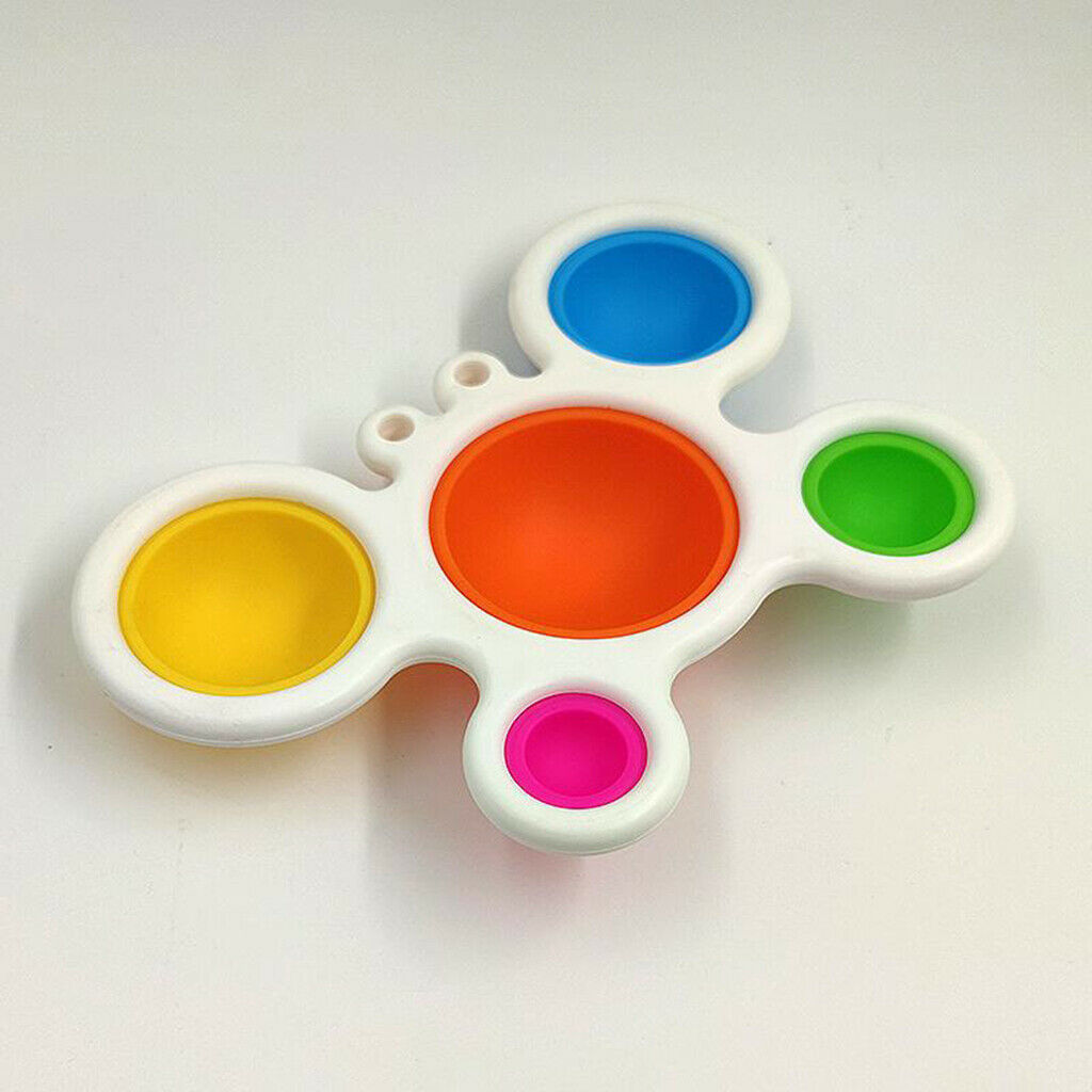 Fidget Infant Baby Bath Rattle Stress Finger Toys New for Kids Party Gifts