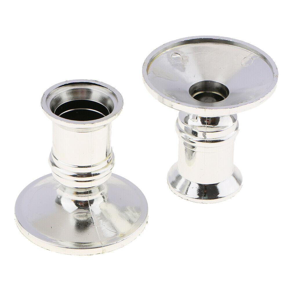 20pcs Candle Base Holder Bar Candlestick Stand for LED Candles Ornament