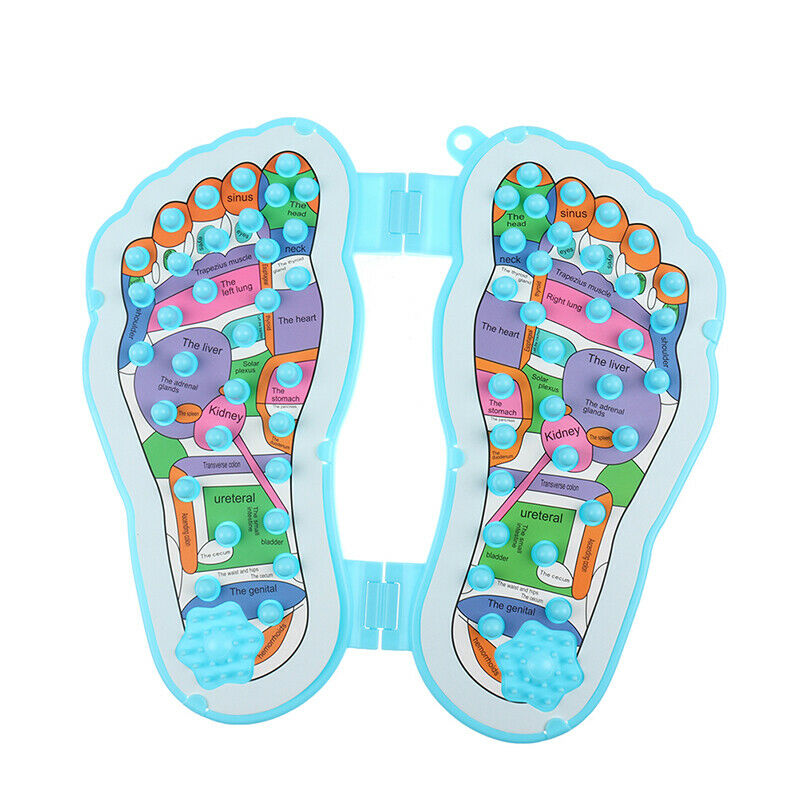 Foot Massage Pad Acupressure Feet Massager Mat Leg Pain Relief Blood CirculaBDD