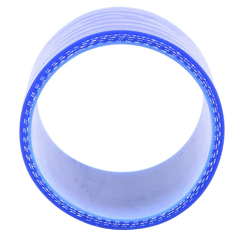 1x 63mm Car Inner Diameter Silicone Hose Blue Intake Pipe Connection Universal