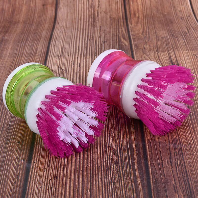 Kitchen Wash Washing Tool Pot Pan Dish Bowl Palm Brush Scrubber Cleaning Clea.DD