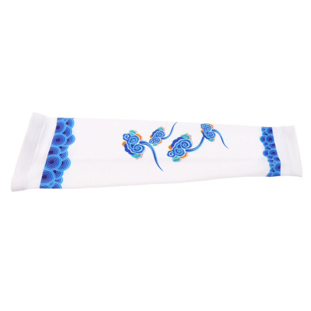 1PCS Breathable Sports Elbow Arm Cycling Basketball Elastic Long Arm Sleeve - M