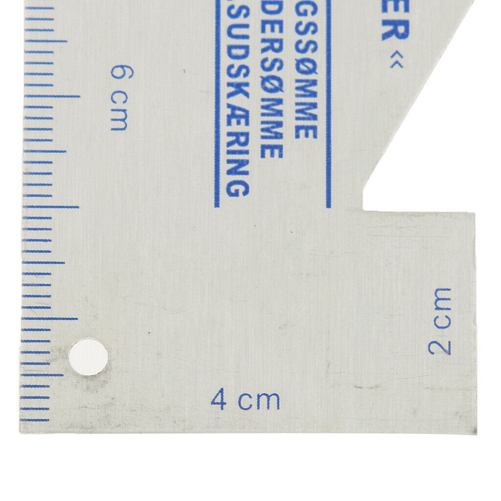 Metal Sewing Measuring Gauge Ruler for Tailor Dressmaker Cutting Fabric Quilting