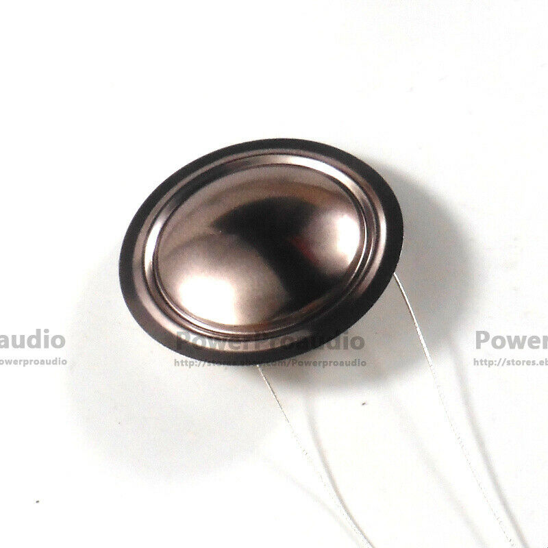 2pcs 20.4 mm Mylar Dome diaphragm Loudspeaker Tweeters voice coil 4 ohm same way