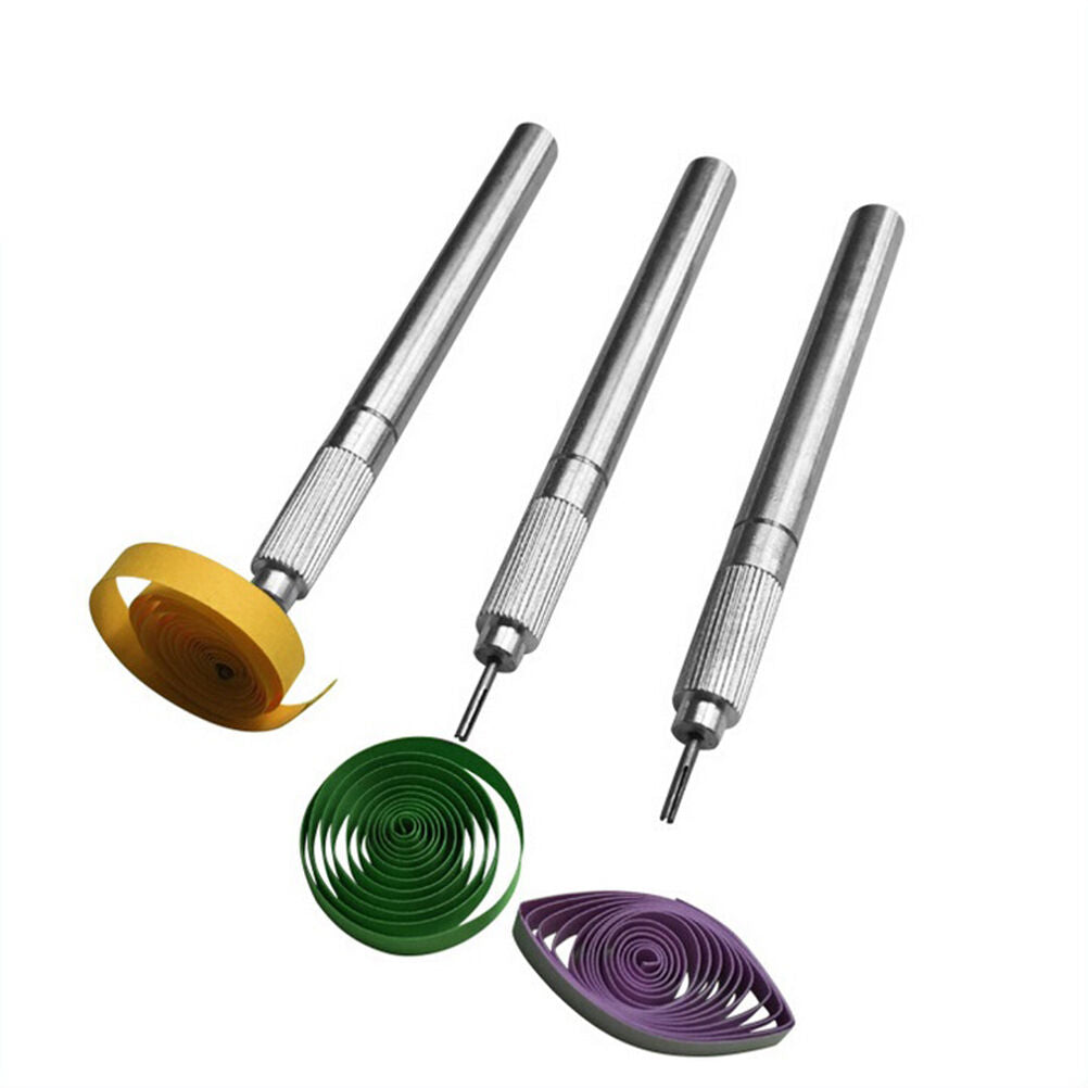 Metal Slotted Quilling Paper Tool Paper Origami Paper Quilling Rolling Pe.l8