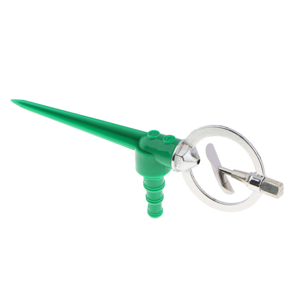 JR6030 Flow Garden Lawn Rotating Sprinkler w/ Spike Spray Nozzle Irrigation