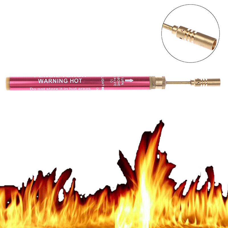 Mini Gas Blow Torch Gun Butane Welding Pen Cordless Iron Soldering Pen Util XC