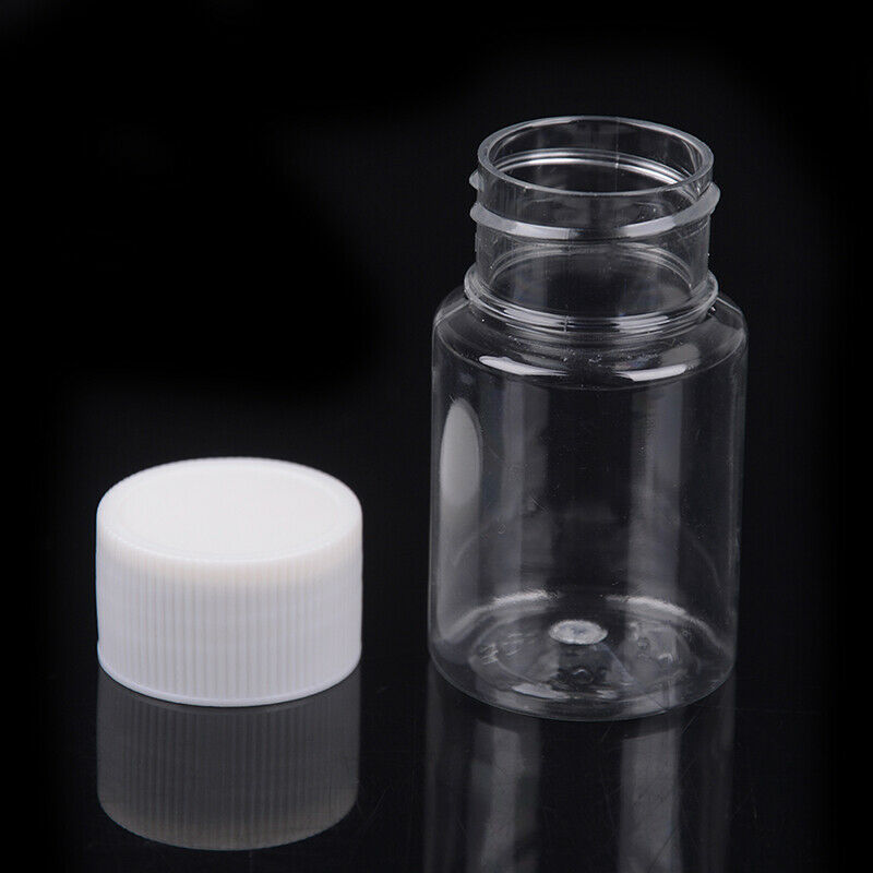 2Pcs 30ml plastic paint bottle transparent plastic bottle LDUKHGUKJ Rf