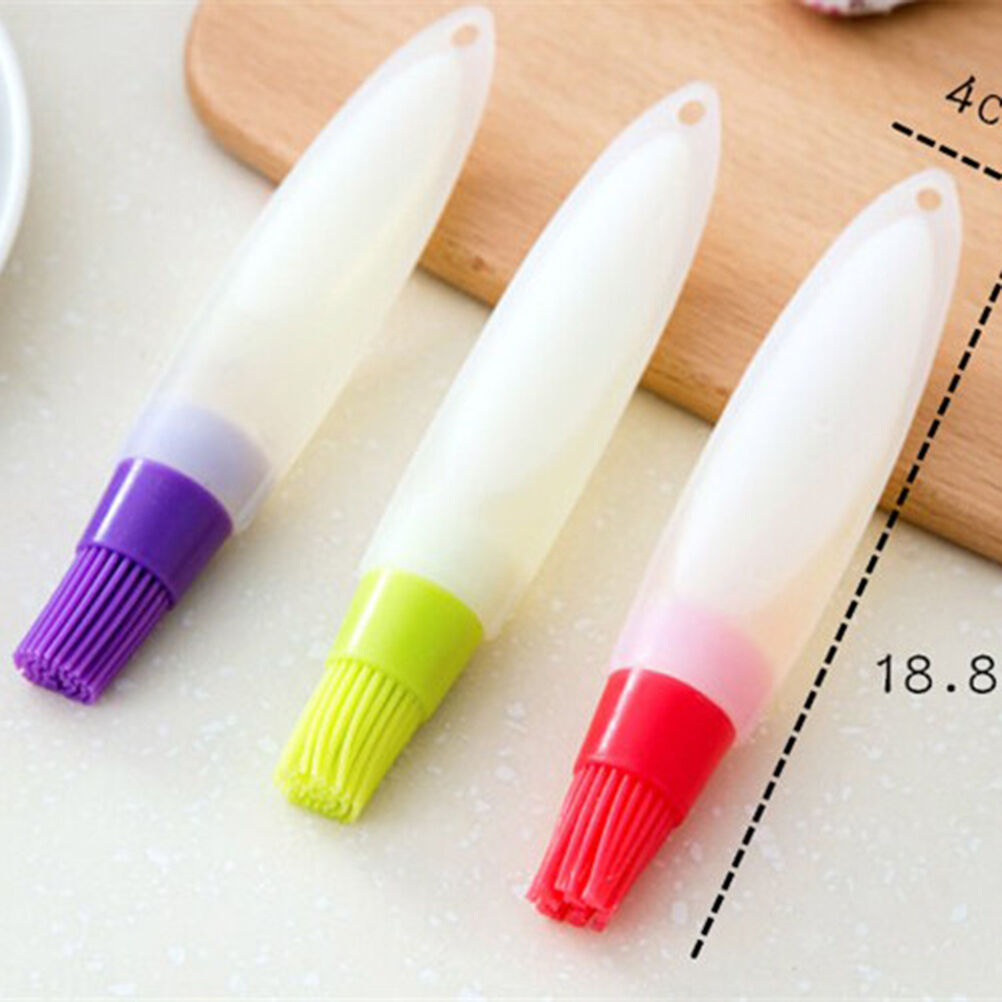 Silicone Baking Brush Liquid Oil Pen Butter Bread Pastry Brush Kitchen To.l8