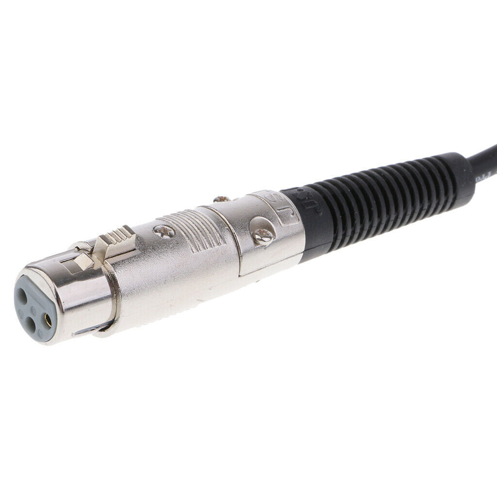 3.5mm (1/8 Inch) Stereo Male to XLR Female Cable 1meter