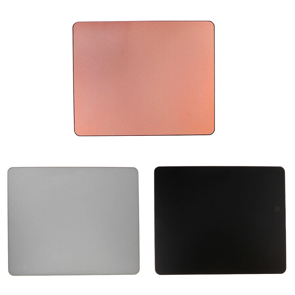 Aluminum Alloy Mousepad Office Game Super Smooth Mouse Wrist Pad Sliver