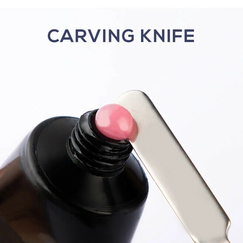 2-In-1 Double-Ended Dual-Use Nail Tool Nail Pen Poly Nail Gel Brush And Picker