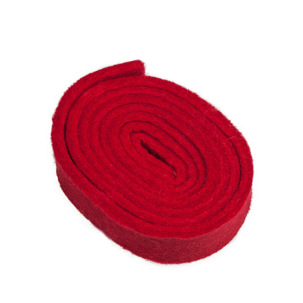 Red Piano Tuning Wool Felt Temperament Strip Piano Repair Accessory Tools