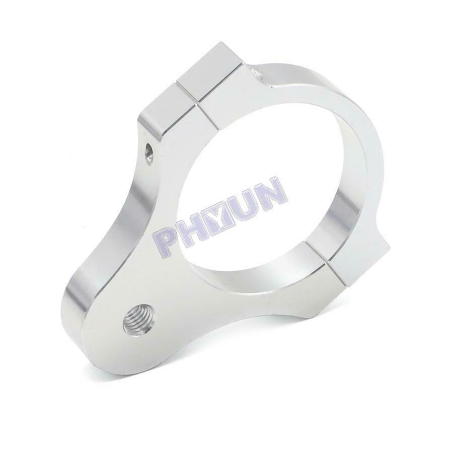 58mm CNC Motorcycle Steering Damper Fork Frame Mounting Clamp Bracket Universal