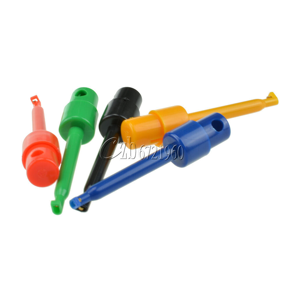 50PCS Lead Wire Kit Test Hook Clip Grabbers Test Probe SMT/SMD