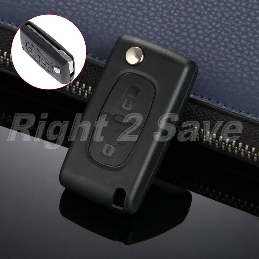 3 buttons Remote Key Case Compatible PEUGEOT 207 2006-onwards 307 2005-onwards