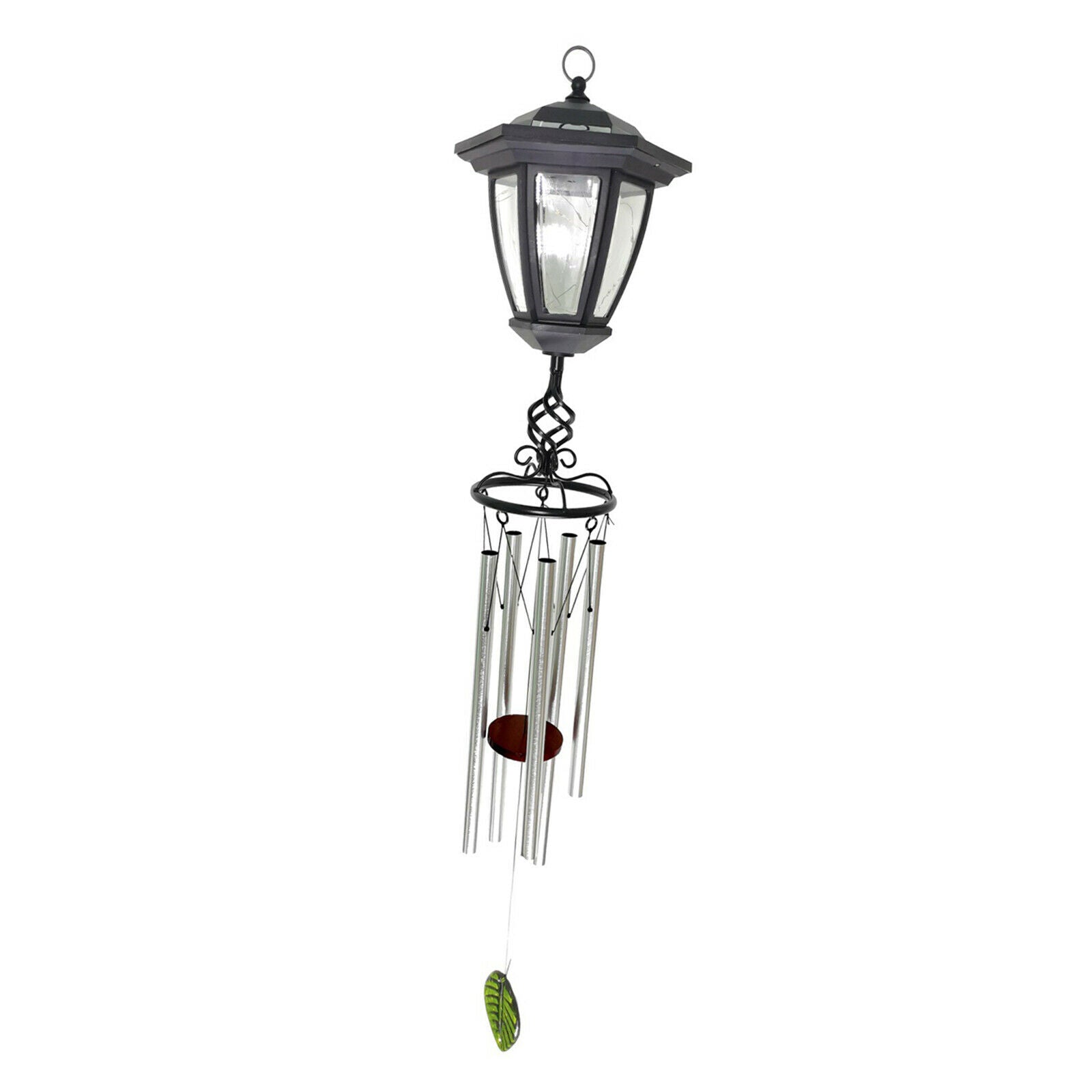Solar Power LED Lights w/Wind Chimes Decor Windchime Garden Patio Home Decor