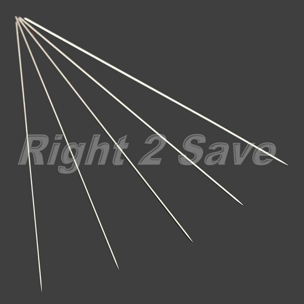 50pcs 0.4mm 1R Eyebrow Tattoo Needles Permanent Makeup Medical Stainless Steel