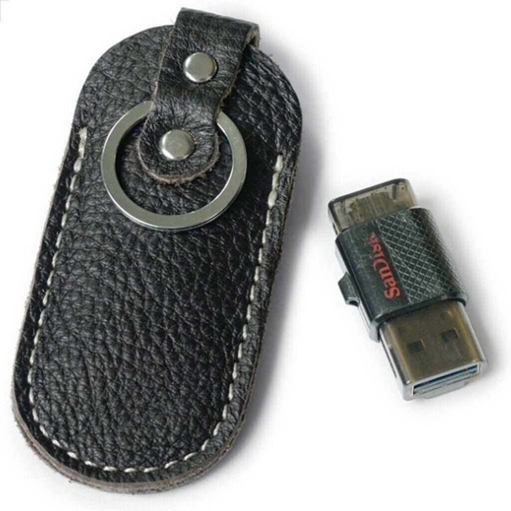2x Leather Key Case Key  Key Holder Key Cover