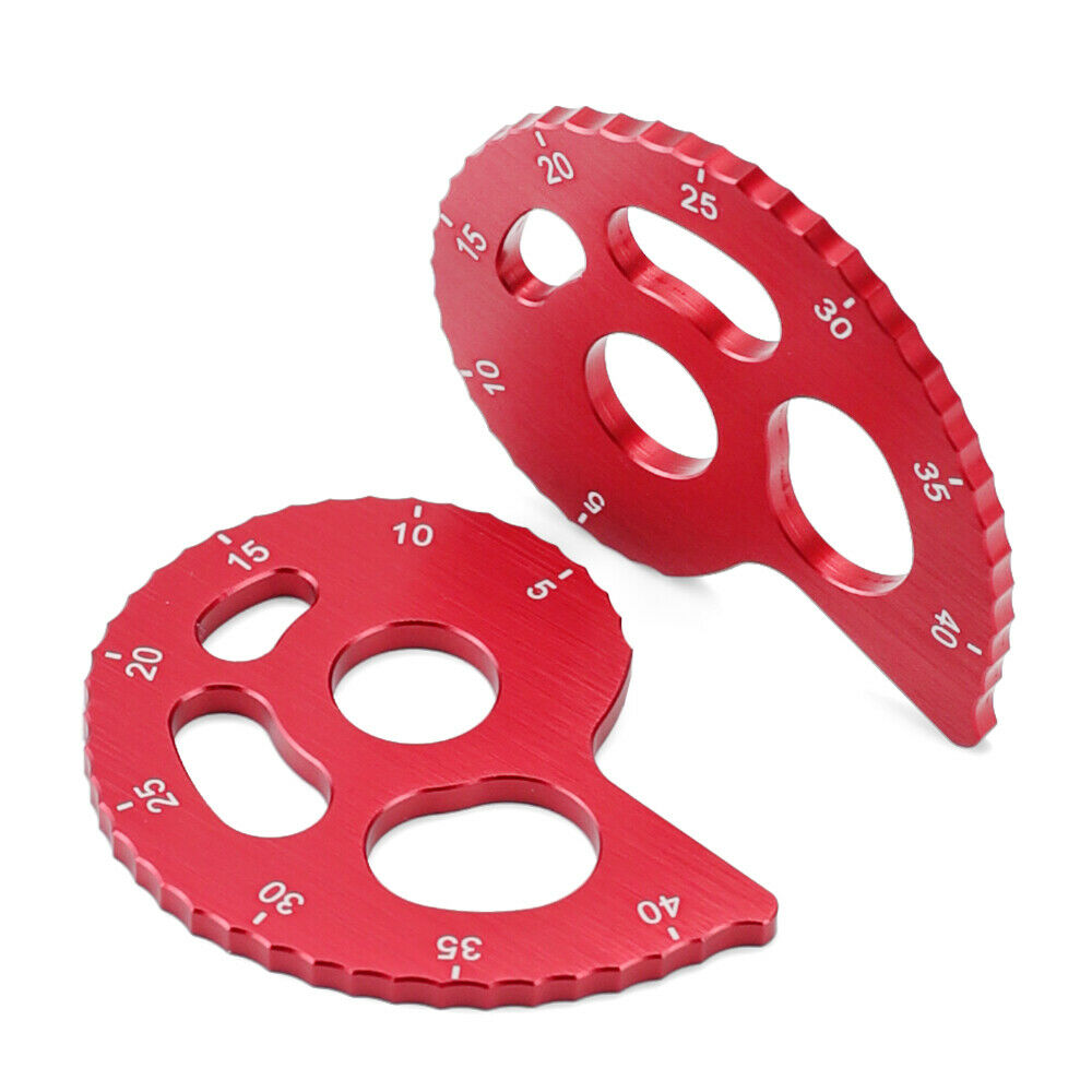 Red CNC Chain Adjuster For SUZUKI DR200S/SE/R DR125SE/SM DR350S DR350SM