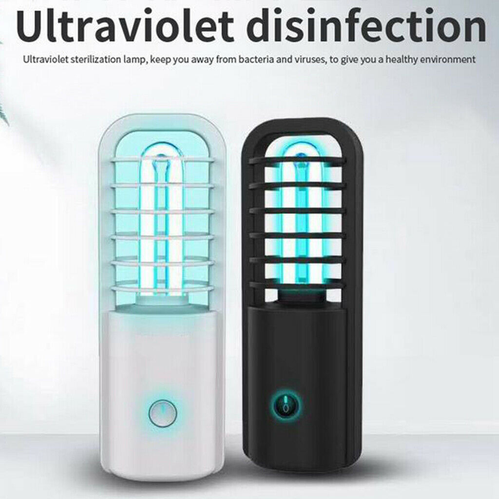 Rechargeable UV Ozone Sterilization Lamp Light for Home Toilet Bedroom