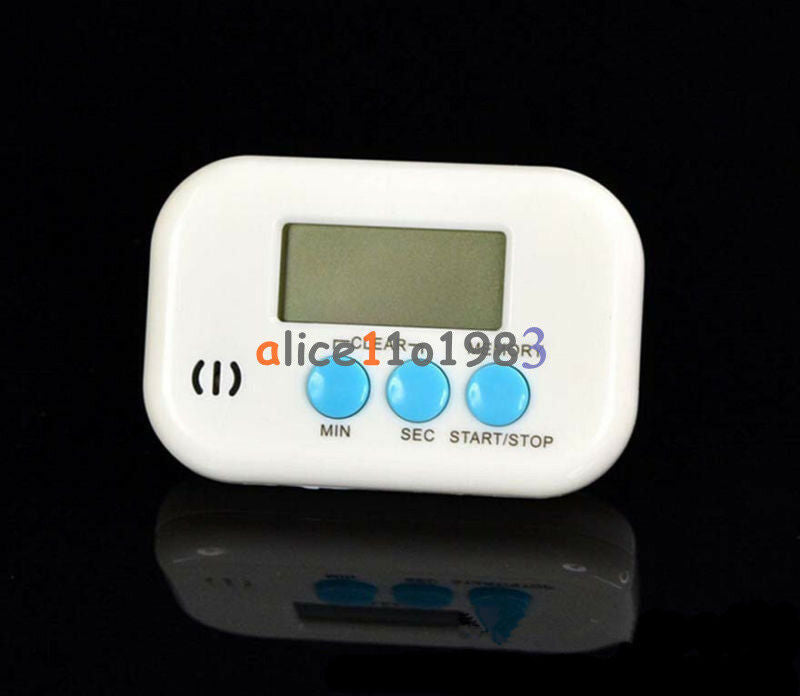 Timer Electronic Up Digital Down about Alarm Count Clock LCD Cooking Kitchen