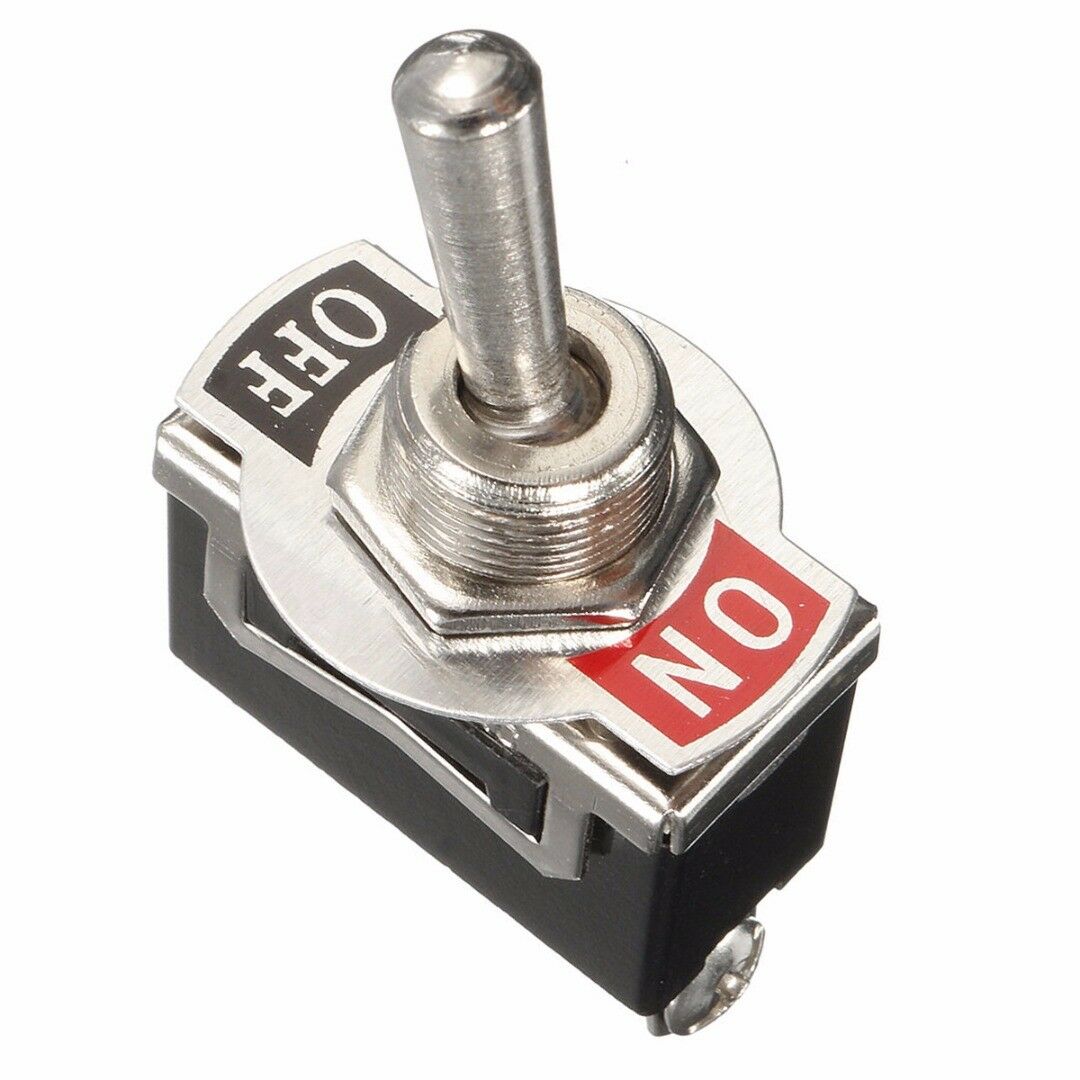 2pcs Heavy Duty Toggle Switch / Flick 12V ON/OFF Car Light SPST / Water Cover