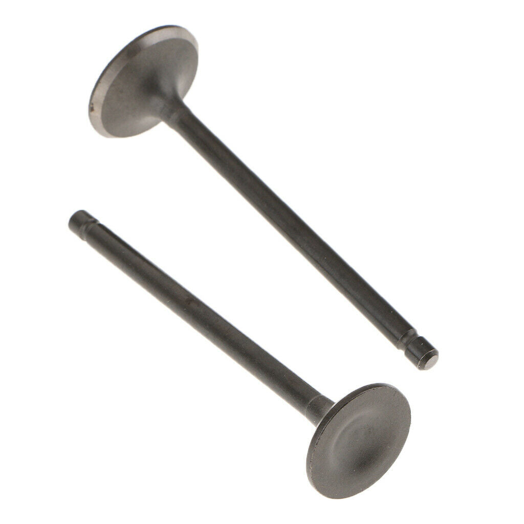 Intake Exhaust Valve Kit With Rubber Valve Stem Seals For  CG125 125cc